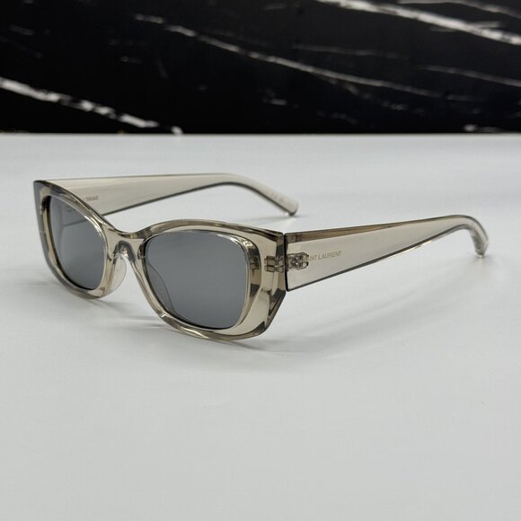 NEW SAINT LAURENT SL593 003 BEIGE WOMEN SUNGLASSES SAINT LAURENT SL 593 003 - Picture 6 of 10